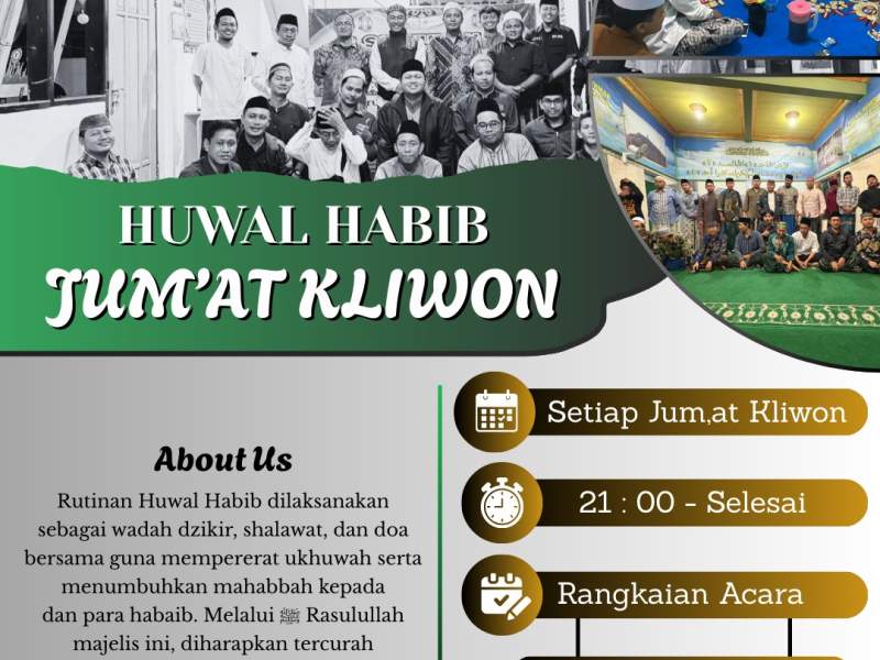 Rutinan HUWAL HABIB HIKAM SIDOARJO